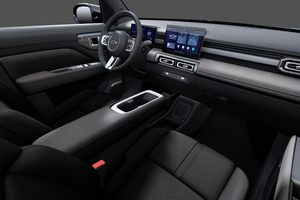 Spark EUV design interno na cor jet black