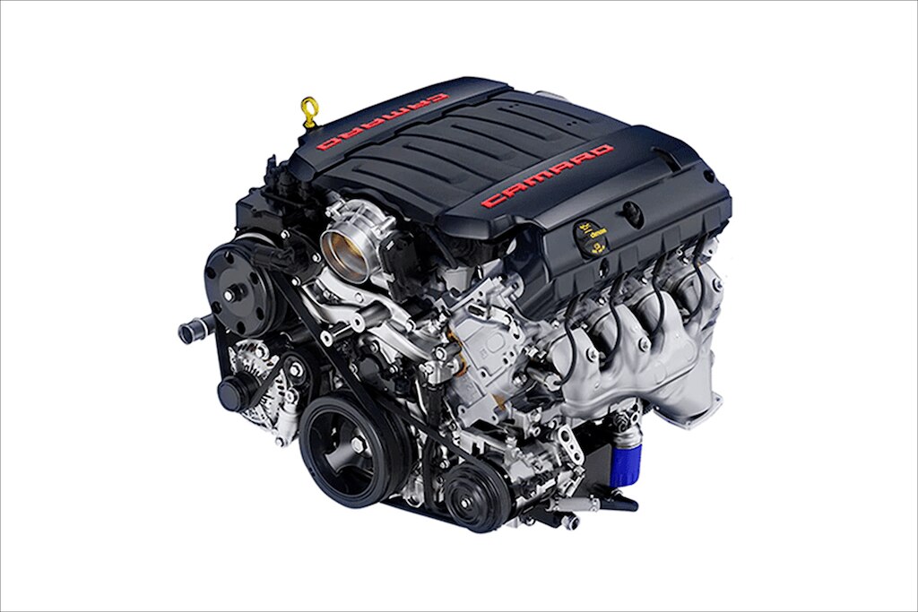 Motor V8 do Chevrolet Camaro